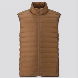 Uniqlo Brown Ultra Light Down Puffer Vest